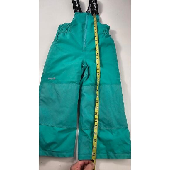NWOT Kamik Winkie Insulated Ski Bib sz 4 winter jumper lined snow waterproof - Picture 8 of 9